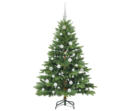 Mākslīgā Ziemassvētku Eglīte Su 150 Led Zaļa 150 Cm Pe Un Pvc Vidaxl