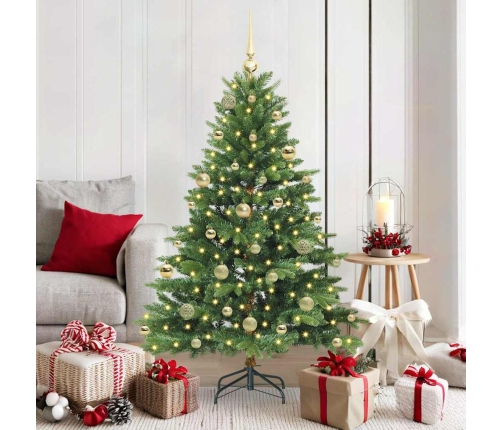 Mākslīgā Ziemassvētku Eglīte Su 150 Led Zaļa 150 Cm Pe Un Pvc Vidaxl