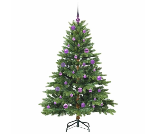 Mākslīgā Ziemassvētku Eglīte Su 150 Led Zaļa 150 Cm Pe Un Pvc Vidaxl