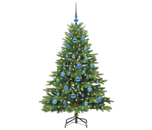 Mākslīgā Ziemassvētku Eglīte Su 150 Led Zaļa 150 Cm Pe Un Pvc Vidaxl