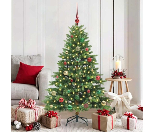 Mākslīgā Ziemassvētku Eglīte Su 150 Led Zaļa 150 Cm Pe Un Pvc Vidaxl