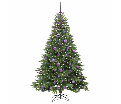 Mākslīgā Ziemassvētku Eglīte Su 300 Led Zaļa 180 Cm Pe Un Pvc Vidaxl