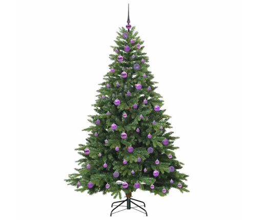 Mākslīgā Ziemassvētku Eglīte Su 300 Led Zaļa 180 Cm Pe Un Pvc Vidaxl