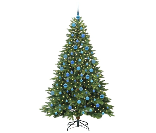 Mākslīgā Ziemassvētku Eglīte Su 300 Led Zaļa 180 Cm Pe Un Pvc Vidaxl