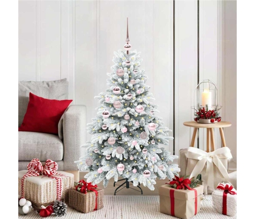 Mākslīgā Ziemassvētku Eglīte Su 150 Led Zaļa 120 Cm Pe Un Pvc Vidaxl