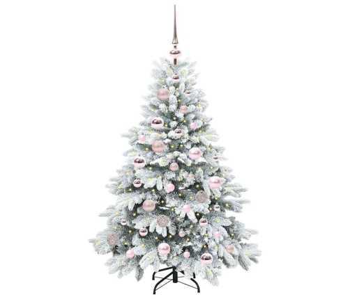 Mākslīgā Ziemassvētku Eglīte Su 150 Led Zaļa 120 Cm Pe Un Pvc Vidaxl