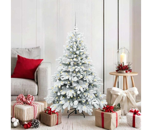 Mākslīgā Ziemassvētku Eglīte Su 150 Led Zaļa 120 Cm Pe Un Pvc Vidaxl