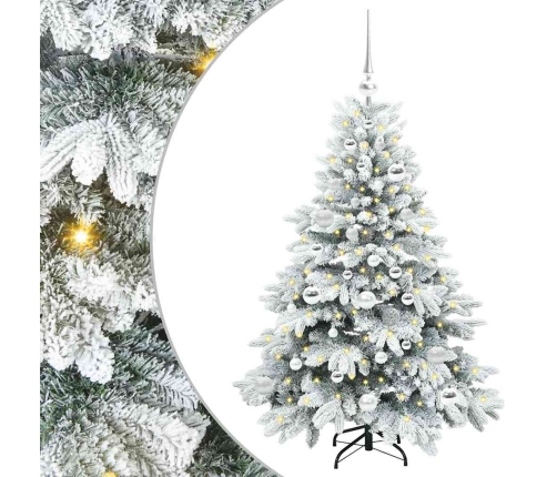 Mākslīgā Ziemassvētku Eglīte Su 150 Led Zaļa 120 Cm Pe Un Pvc Vidaxl