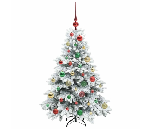 Mākslīgā Ziemassvētku Eglīte Su 150 Led Zaļa 120 Cm Pe Un Pvc Vidaxl