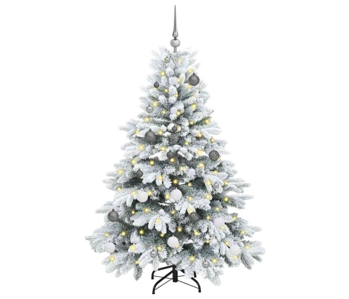 Mākslīgā Ziemassvētku Eglīte Su 150 Led Zaļa 150 Cm Pe Un Pvc Vidaxl