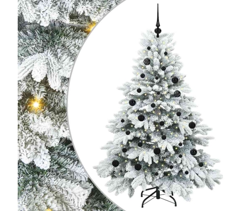 Mākslīgā Ziemassvētku Eglīte Su 150 Led Zaļa 150 Cm Pe Un Pvc Vidaxl