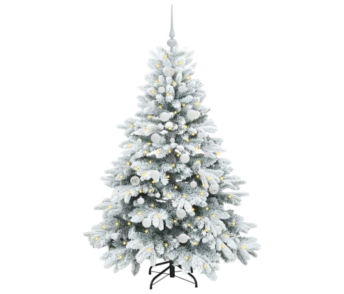 Mākslīgā Ziemassvētku Eglīte Su 150 Led Zaļa 150 Cm Pe Un Pvc Vidaxl