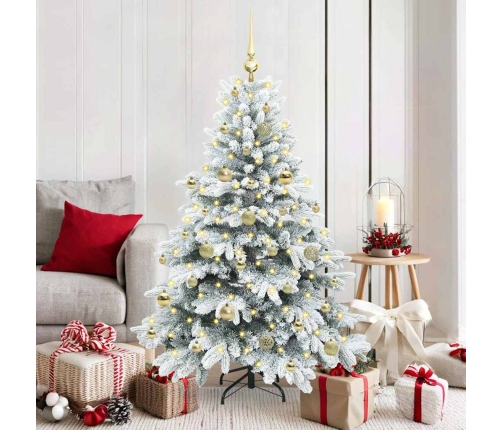 Mākslīgā Ziemassvētku Eglīte Su 150 Led Zaļa 150 Cm Pe Un Pvc Vidaxl