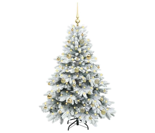 Mākslīgā Ziemassvētku Eglīte Su 150 Led Zaļa 150 Cm Pe Un Pvc Vidaxl