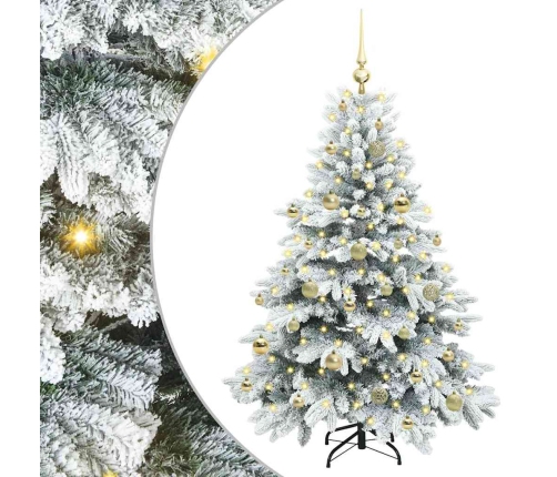 Mākslīgā Ziemassvētku Eglīte Su 150 Led Zaļa 150 Cm Pe Un Pvc Vidaxl