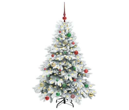 Mākslīgā Ziemassvētku Eglīte Su 150 Led Zaļa 150 Cm Pe Un Pvc Vidaxl