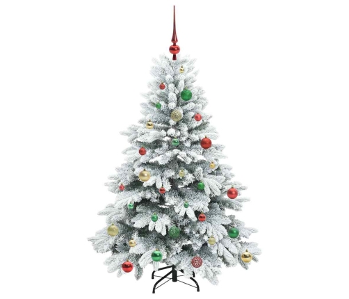 Mākslīgā Ziemassvētku Eglīte Su 150 Led Zaļa 150 Cm Pe Un Pvc Vidaxl