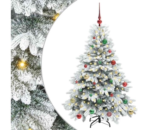 Mākslīgā Ziemassvētku Eglīte Su 150 Led Zaļa 150 Cm Pe Un Pvc Vidaxl