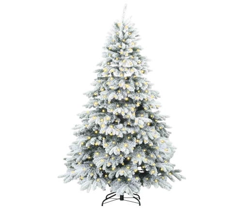 Mākslīgā Ziemassvētku Eglīte Su 300 Led Zaļa 180 Cm Pe Un Pvc Vidaxl