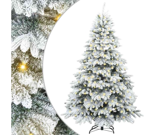 Mākslīgā Ziemassvētku Eglīte Su 300 Led Zaļa 180 Cm Pe Un Pvc Vidaxl