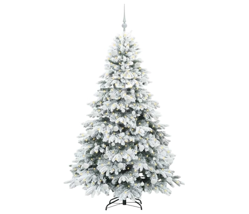 Mākslīgā Ziemassvētku Eglīte Su 300 Led Zaļa 180 Cm Pe Un Pvc Vidaxl