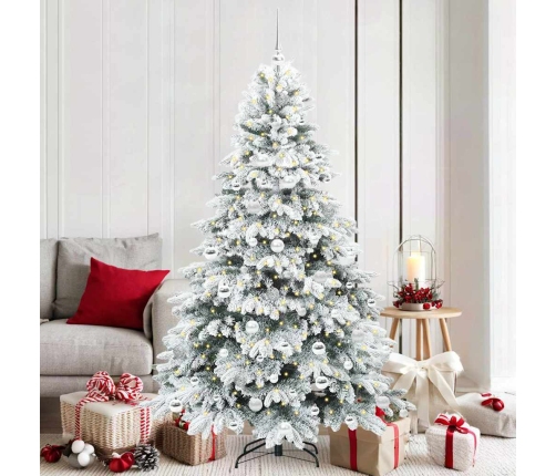 Mākslīgā Ziemassvētku Eglīte Su 300 Led Zaļa 180 Cm Pe Un Pvc Vidaxl