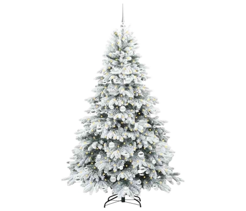 Mākslīgā Ziemassvētku Eglīte Su 300 Led Zaļa 180 Cm Pe Un Pvc Vidaxl