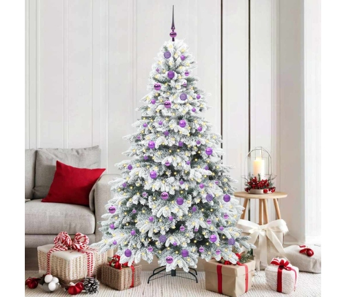 Mākslīgā Ziemassvētku Eglīte Su 300 Led Zaļa 180 Cm Pe Un Pvc Vidaxl