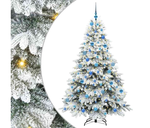 Mākslīgā Ziemassvētku Eglīte Su 300 Led Zaļa 180 Cm Pe Un Pvc Vidaxl