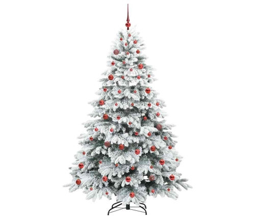 Mākslīgā Ziemassvētku Eglīte Su 300 Led Zaļa 210 Cm Pe Un Pvc Vidaxl