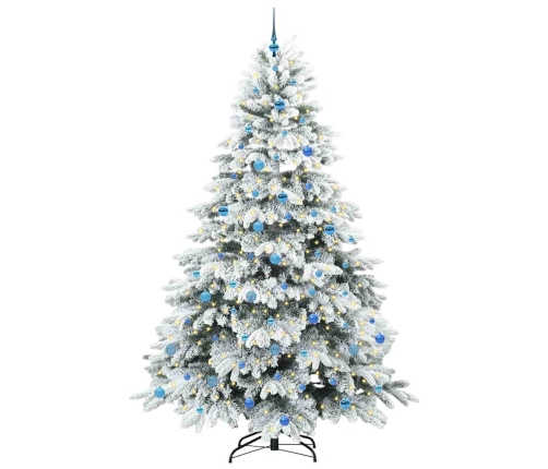 Mākslīgā Ziemassvētku Eglīte Su 300 Led Zaļa 240 Cm Pe Un Pvc Vidaxl