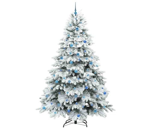 Mākslīgā Ziemassvētku Eglīte Su 300 Led Zaļa 240 Cm Pe Un Pvc Vidaxl