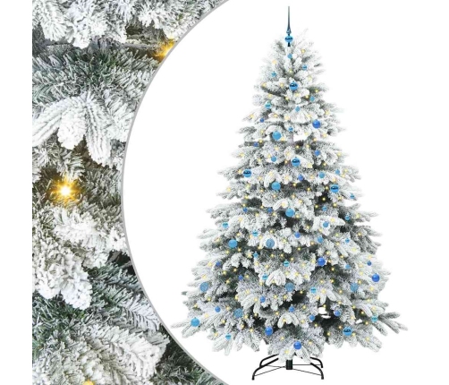 Mākslīgā Ziemassvētku Eglīte Su 300 Led Zaļa 240 Cm Pe Un Pvc Vidaxl