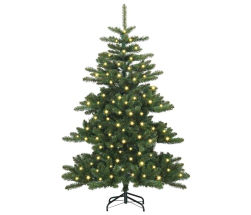 Mākslīgā Saliekamā Ziemassvētku Egle Su 150 Led Zaļa 150 Cm Pvc Vidaxl