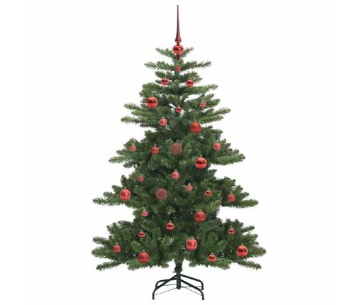 Mākslīgā Saliekamā Ziemassvētku Egle With Leds 150Cm Pvc Vidaxl