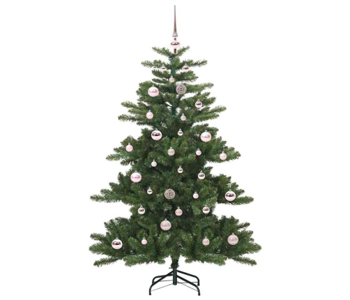 Mākslīgā Saliekamā Ziemassvētku Egle Ar Statīvu Zaļa 150 Cm Pvc Vidaxl