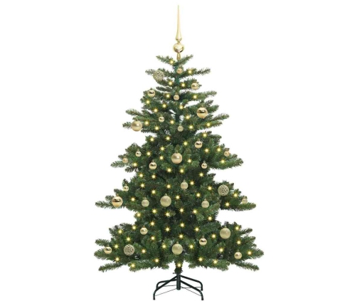 Mākslīgā Saliekamā Ziemassvētku Egle With Leds 150Cm Pvc Vidaxl