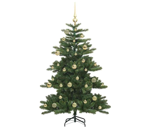 Mākslīgā Saliekamā Ziemassvētku Egle With Leds 150Cm Pvc Vidaxl