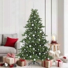 Mākslīgā Saliekamā Ziemassvētku Egle With Leds 180Cm Pvc Vidaxl