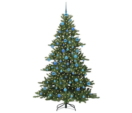 Mākslīgā Saliekamā Ziemassvētku Egle With Leds 180Cm Pvc Vidaxl