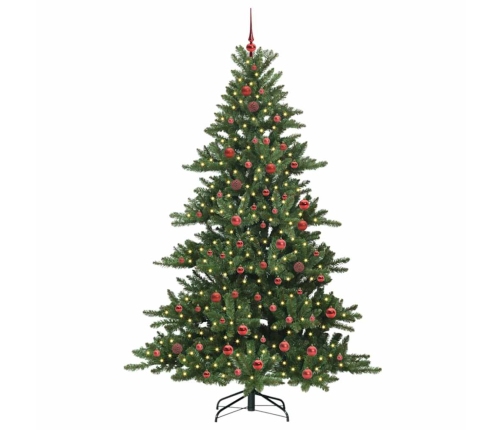 Mākslīgā Saliekamā Ziemassvētku Egle With Leds 210Cm Pvc Vidaxl