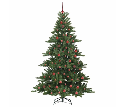 Mākslīgā Saliekamā Ziemassvētku Egle With Leds 210Cm Pvc Vidaxl