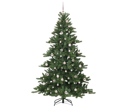 Mākslīgā Saliekamā Ziemassvētku Egle With Leds 210Cm Pvc Vidaxl