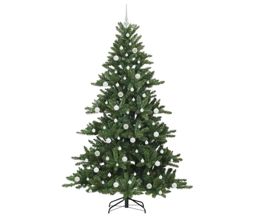 Mākslīgā Saliekamā Ziemassvētku Egle With Leds 210Cm Pvc Vidaxl