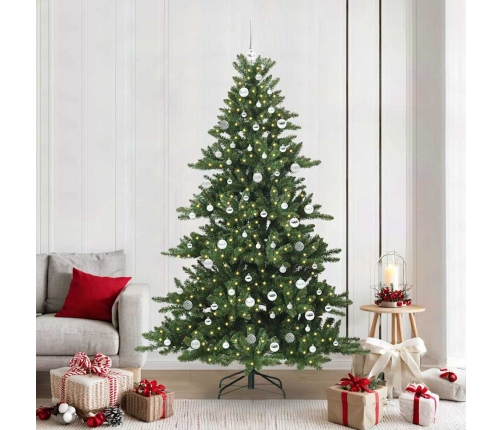 Mākslīgā Saliekamā Ziemassvētku Egle With Leds 210Cm Pvc Vidaxl