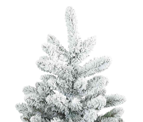 Mākslīgā Saliekamā Ziemassvētku Egle Balts 150 Cm Pvc Vidaxl