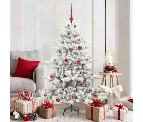 Mākslīgā Saliekamā Ziemassvētku Egle With Leds 150Cm Pvc Vidaxl