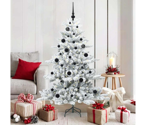 Mākslīgā Saliekamā Ziemassvētku Egle With Leds 150Cm Pvc Vidaxl