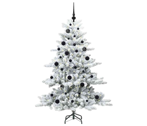 Mākslīgā Saliekamā Ziemassvētku Egle With Leds 150Cm Pvc Vidaxl