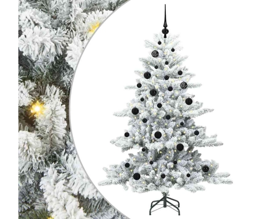 Mākslīgā Saliekamā Ziemassvētku Egle With Leds 150Cm Pvc Vidaxl